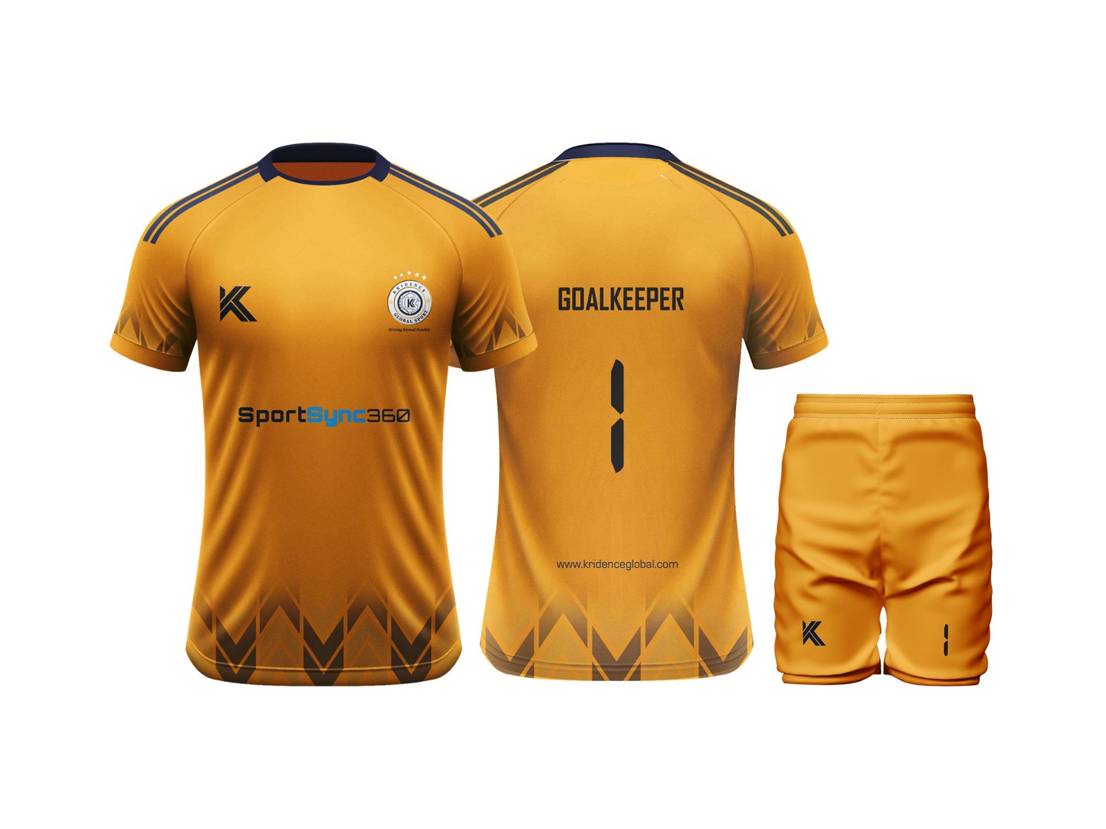 KGS Goalkeeper Kit — Orange